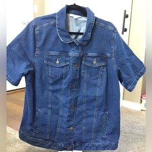 Woman Within denim jacket